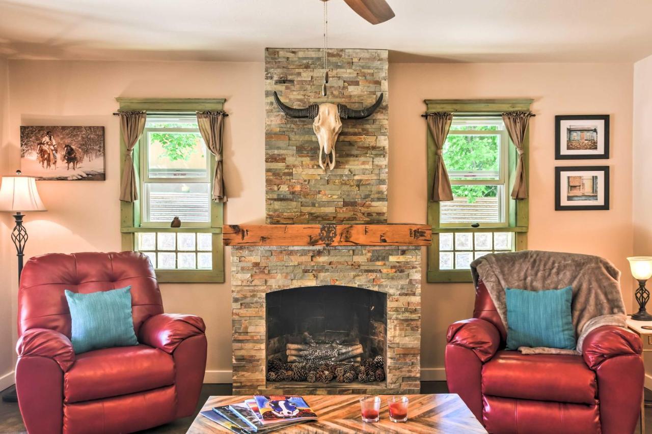 Cozy Home With Media Room Short Walk To Taos Plaza! Esterno foto