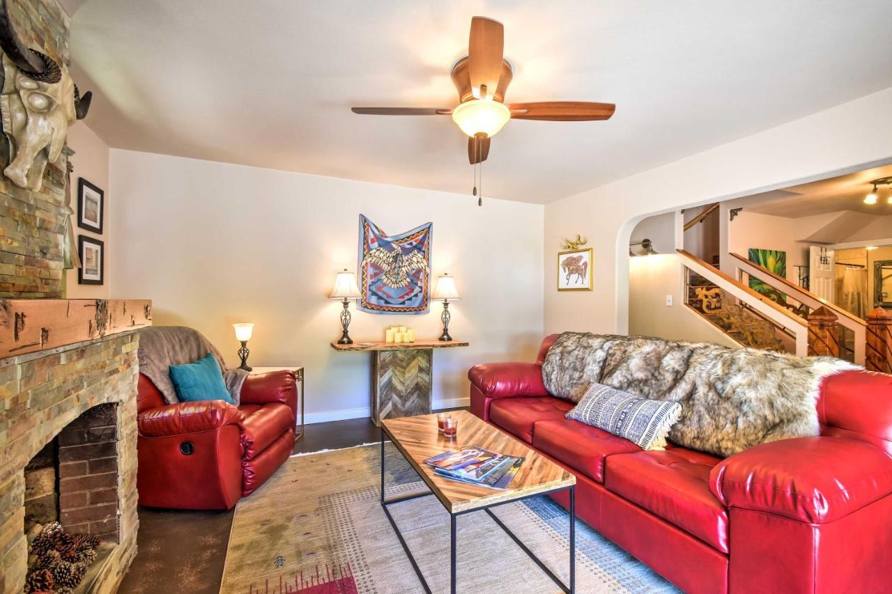 Cozy Home With Media Room Short Walk To Taos Plaza! Esterno foto
